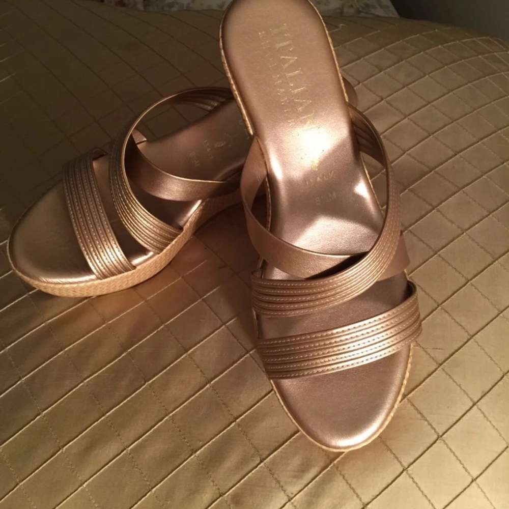 Italian Women’s sandals. Size 8.5